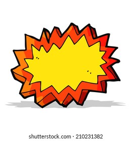 cartoon explosion symbol