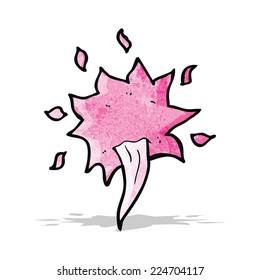 símbolo de explosión de dibujos animados