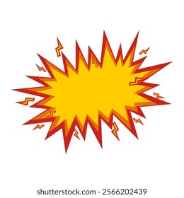 Cartoon Explosions Vector. Comic Bomb Kaboom Vector.