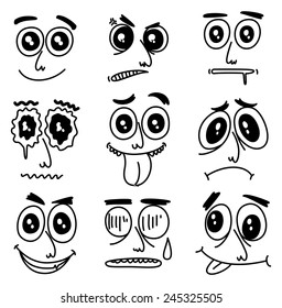 cartoon expression