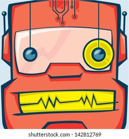 Cartoon expression robot