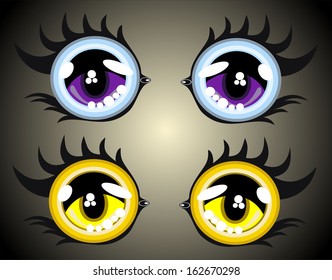 Cartoon eye