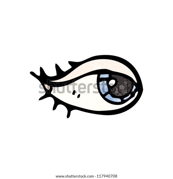Cartoon Eye Stock Vector (Royalty Free) 117940708