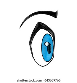 cartoon eye expression emotion image