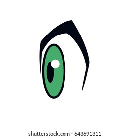 cartoon eye expression emotion image