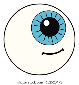 cartoon eyeball