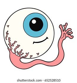 cartoon eyeball