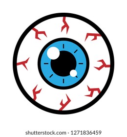 Cartoon Eyeball Icon