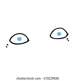 ojos de caricatura