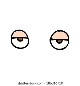 cartoon eyes