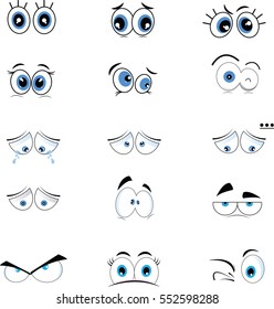 cartoon eyes