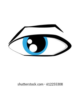 cartoon eyes comic expression