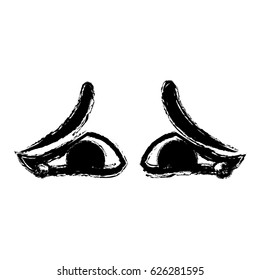 Cartoon eyes expression