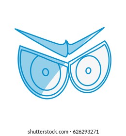 Cartoon eyes expression