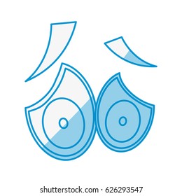 Cartoon eyes expression