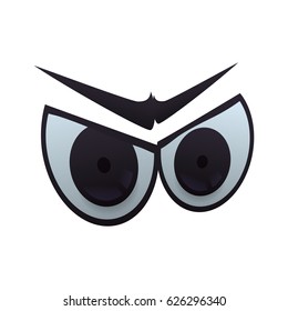 Cartoon eyes expression