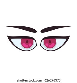 Cartoon eyes expression