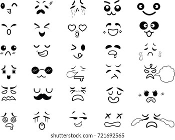 cartoon eyes in vector