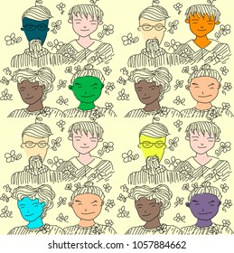 ?Backgrounds Cartoon face