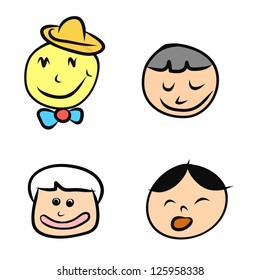 Cartoon face