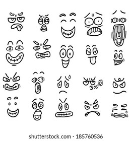 cartoon face