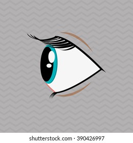 Cartoon face design 