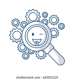 Cartoon face design