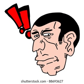 Cartoon face design