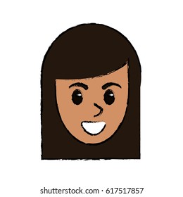 cartoon face female comic image