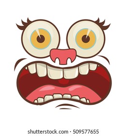 cartoon face icon
