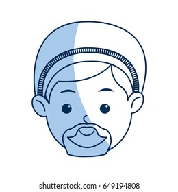cartoon face joseph manger character line