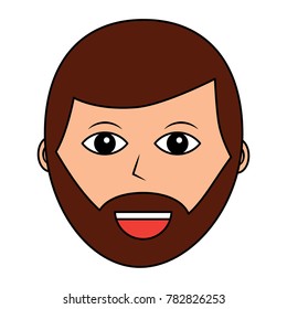 cartoon face man male character person