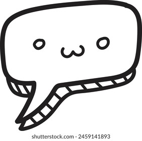 A cartoon face with a mouth that looks like it's frowning. The eyes are closed and the mouth is open