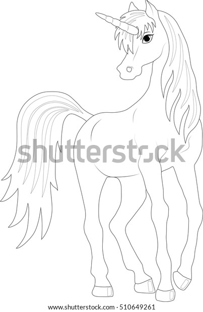 Fairy And Unicorn Coloring Pages - Coloring and Drawing