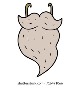 cartoon fake beard