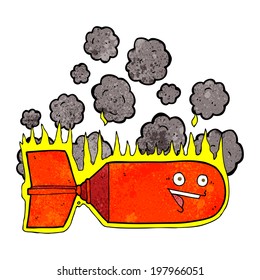 Cartoon-Fallbombe