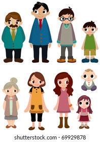 Cartoon Family Icon