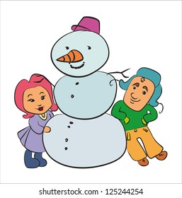 cartoon, family, relationships situation