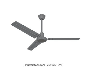 Design de vetor de ventilador de desenho animado, Ilustração de ventilador de teto, asas, vetor de ventilador