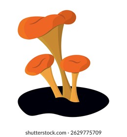Forma de seta de fantasía de dibujos animados. Ilustración vectorial