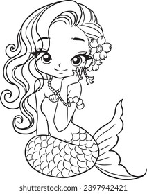 Cartoon fantasy princess beautiful coloring pages
