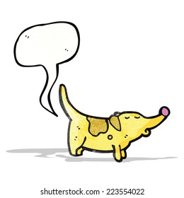 cartoon farting dog