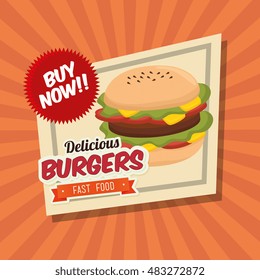 cartoon fast food design design