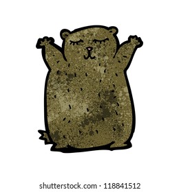 cartoon fat bear