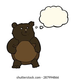 cartoon fat bear