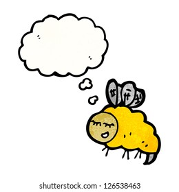 cartoon fat bee