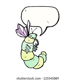 mariposa gorda de dibujos animados