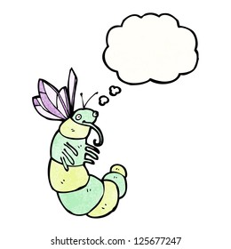 cartoon fat butterfly