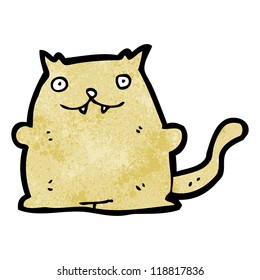 cartoon fat cat