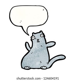 Cartoon-Fett-Katze